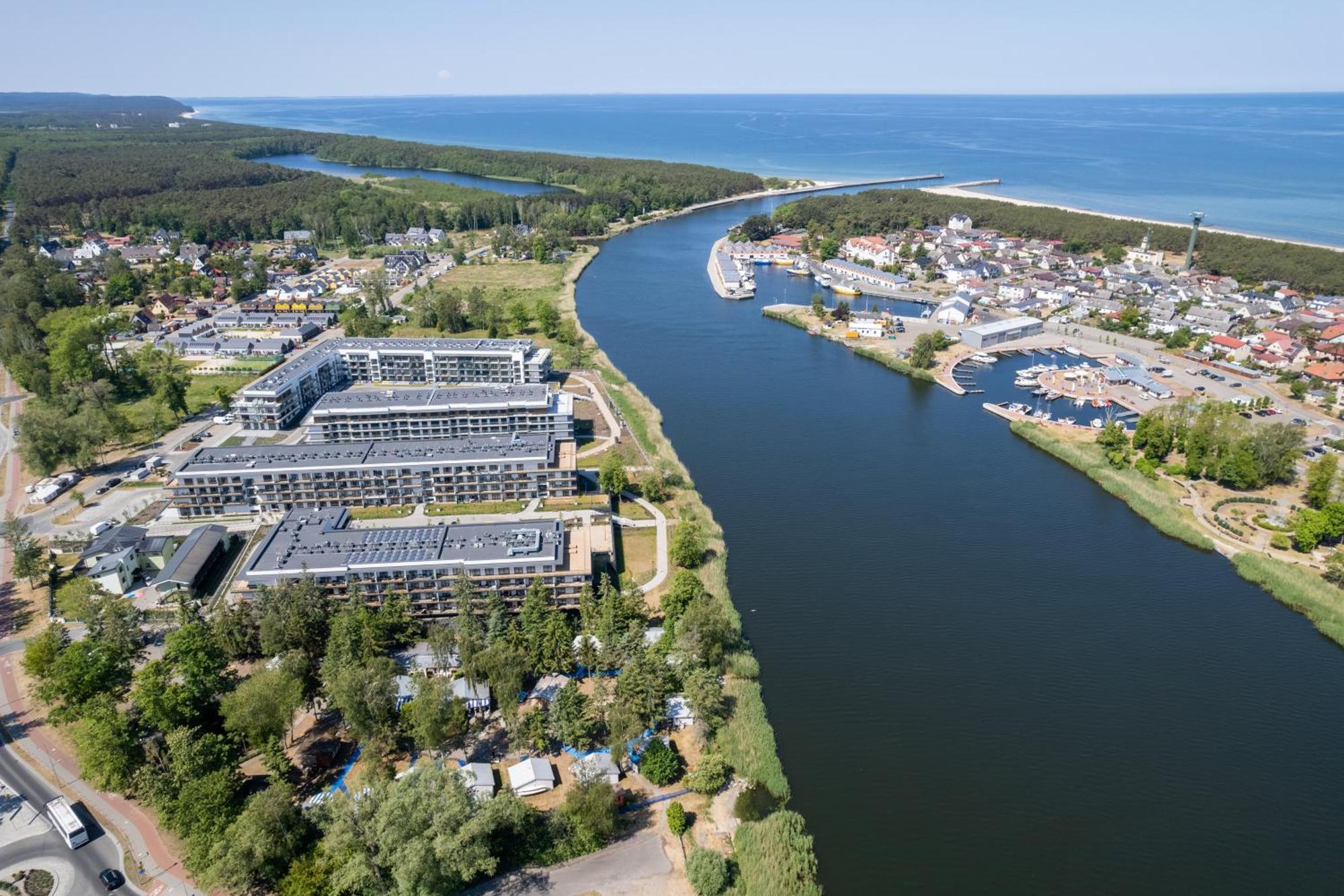 Wellness Resort Apartments Dziwnow Riverfront By Noclegi Renters Екстер'єр фото